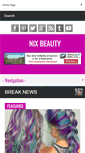 Mobile Screenshot of nixbeauty.com